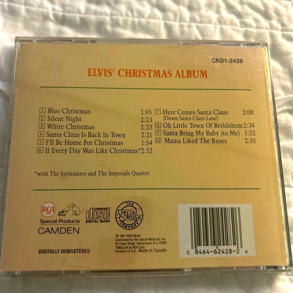 ELVIS CHRISTMAS CD - Picture 2 of 4